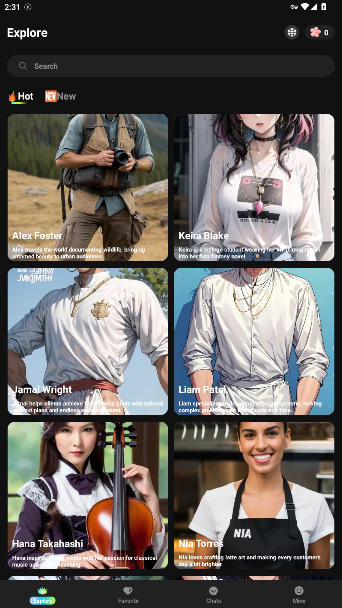 Keily ai灵魂伴侣app正式版安卓高清大图