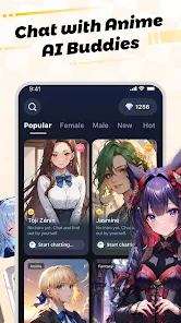 Yummy AI虚拟聊天app官方正式版高清大图