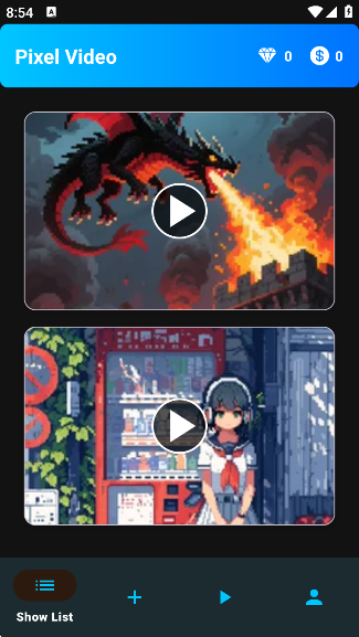 Pixel Video像素风视频创作app免费版高清大图