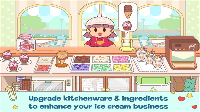 冰淇淋咖啡馆游戏下载高清大图